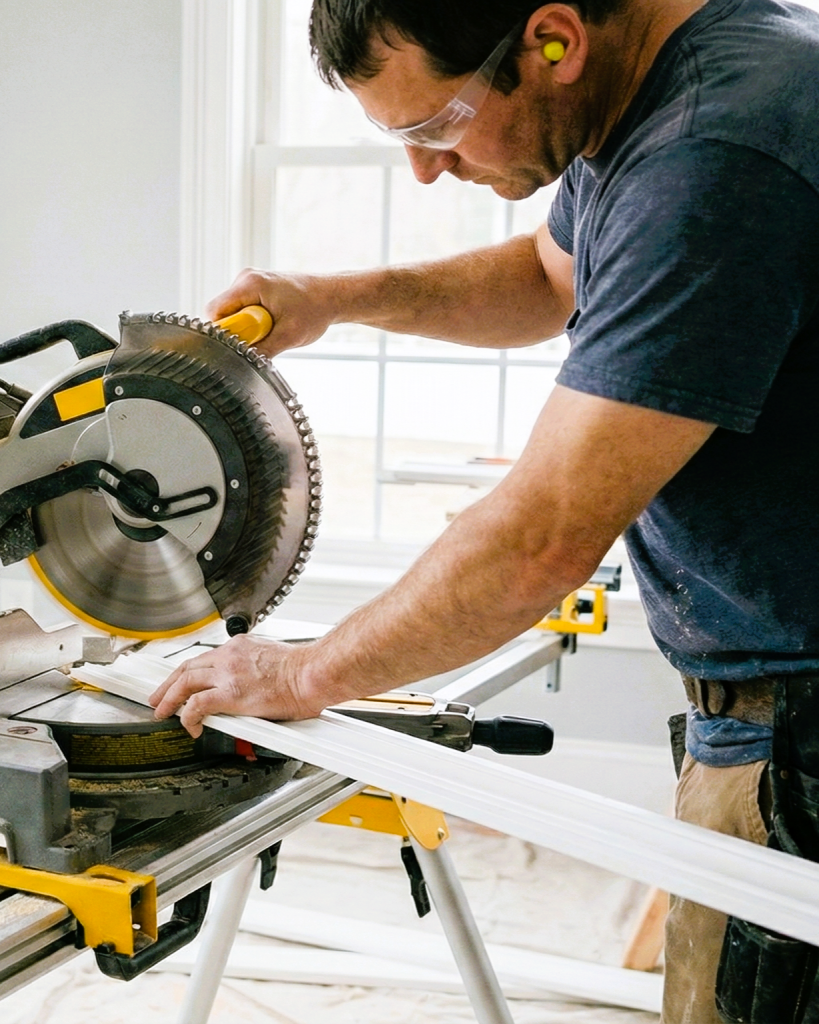RS Trim Carpentry craftsman at work